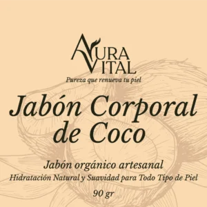 Jabón Corporal de Coco