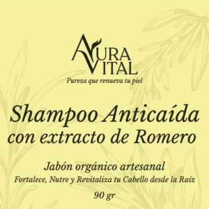 Shampoo anticaída con extracto de Romero